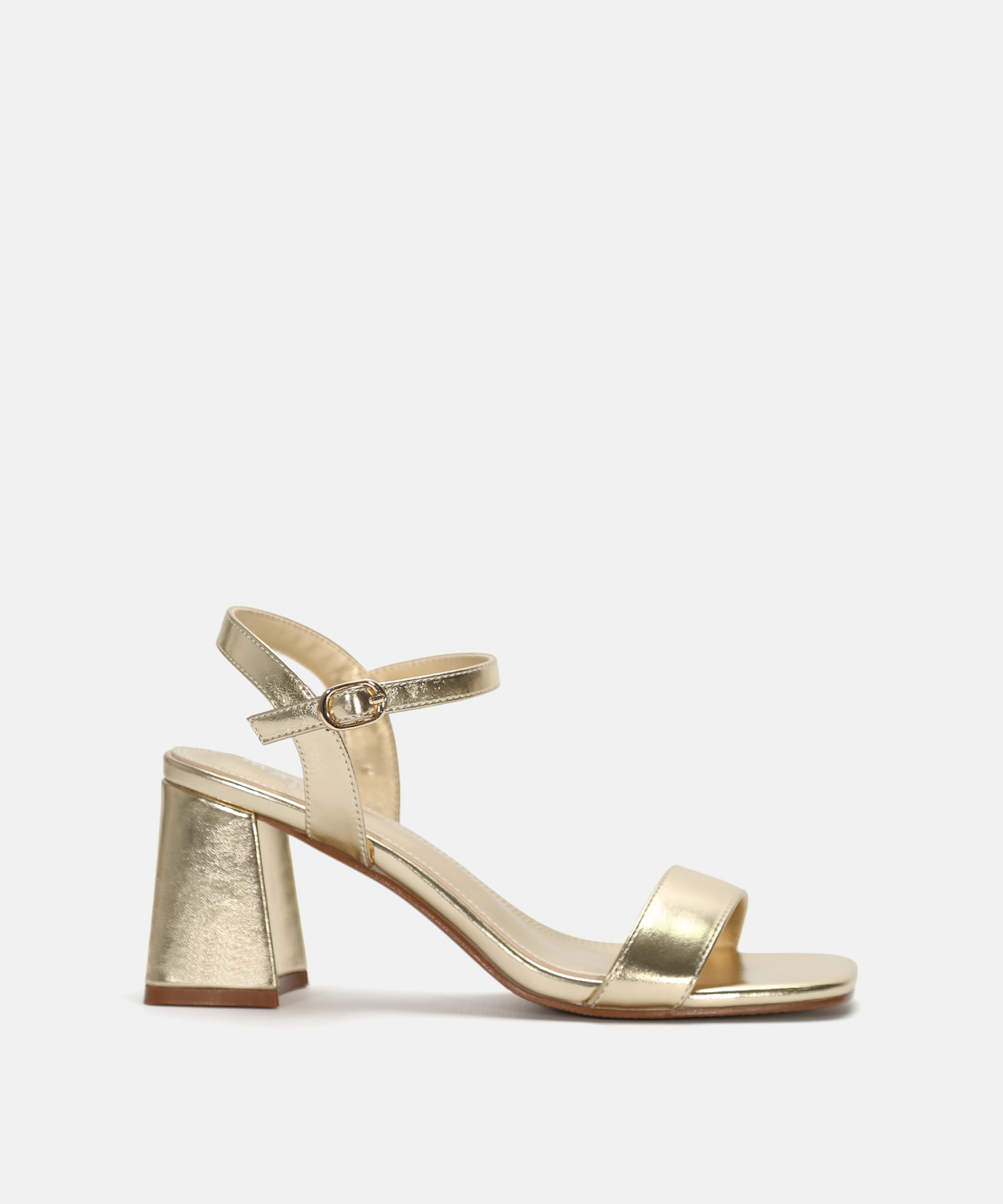 Sandalia tac&oacute;n tira ancha image number null